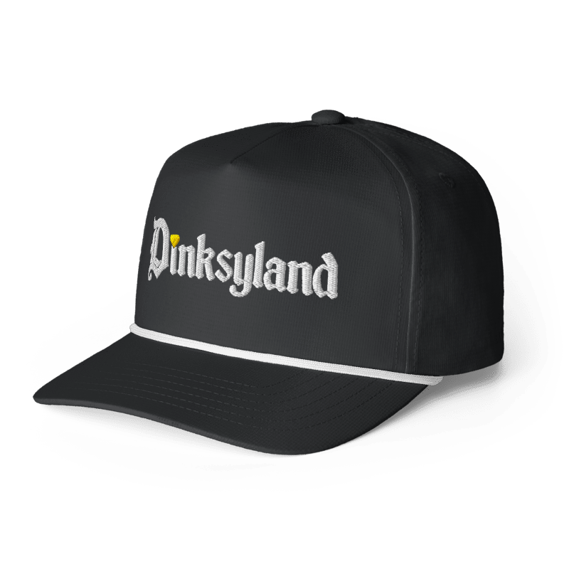 California Sun Rope Cap - Black, side view