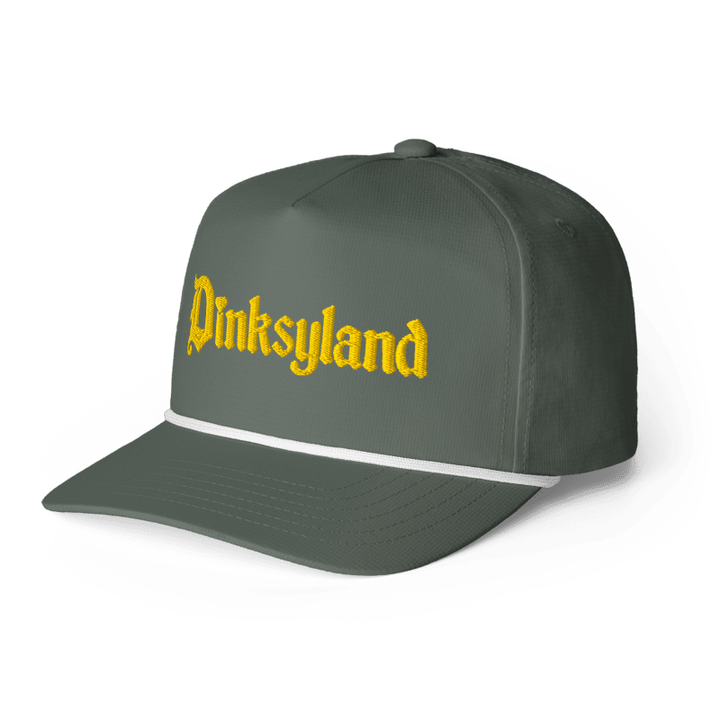 California Sun Rope Cap - Moss, side view